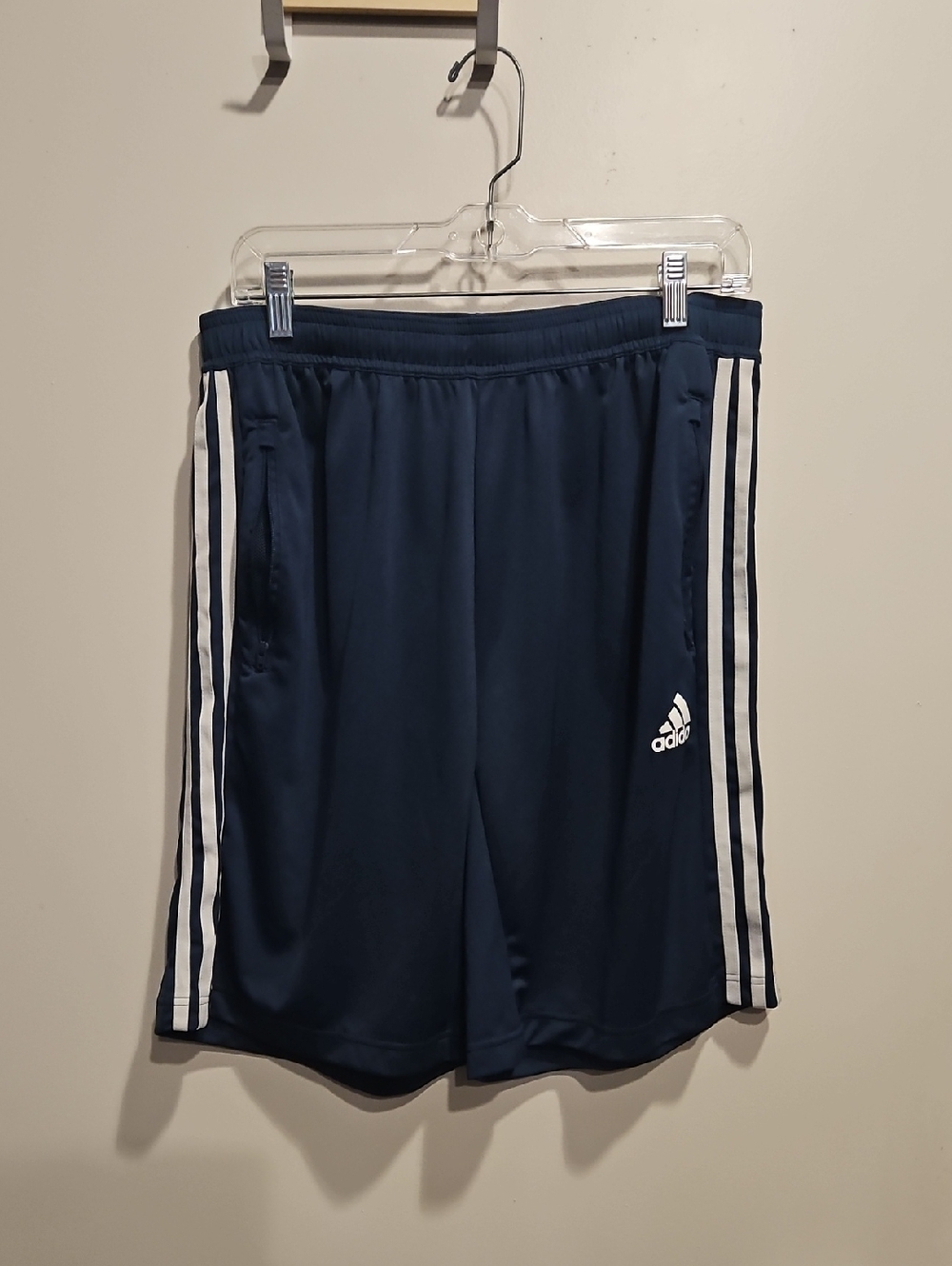 Adidas Prime Blue Aeroeeady Navy Athletic Shorts Large